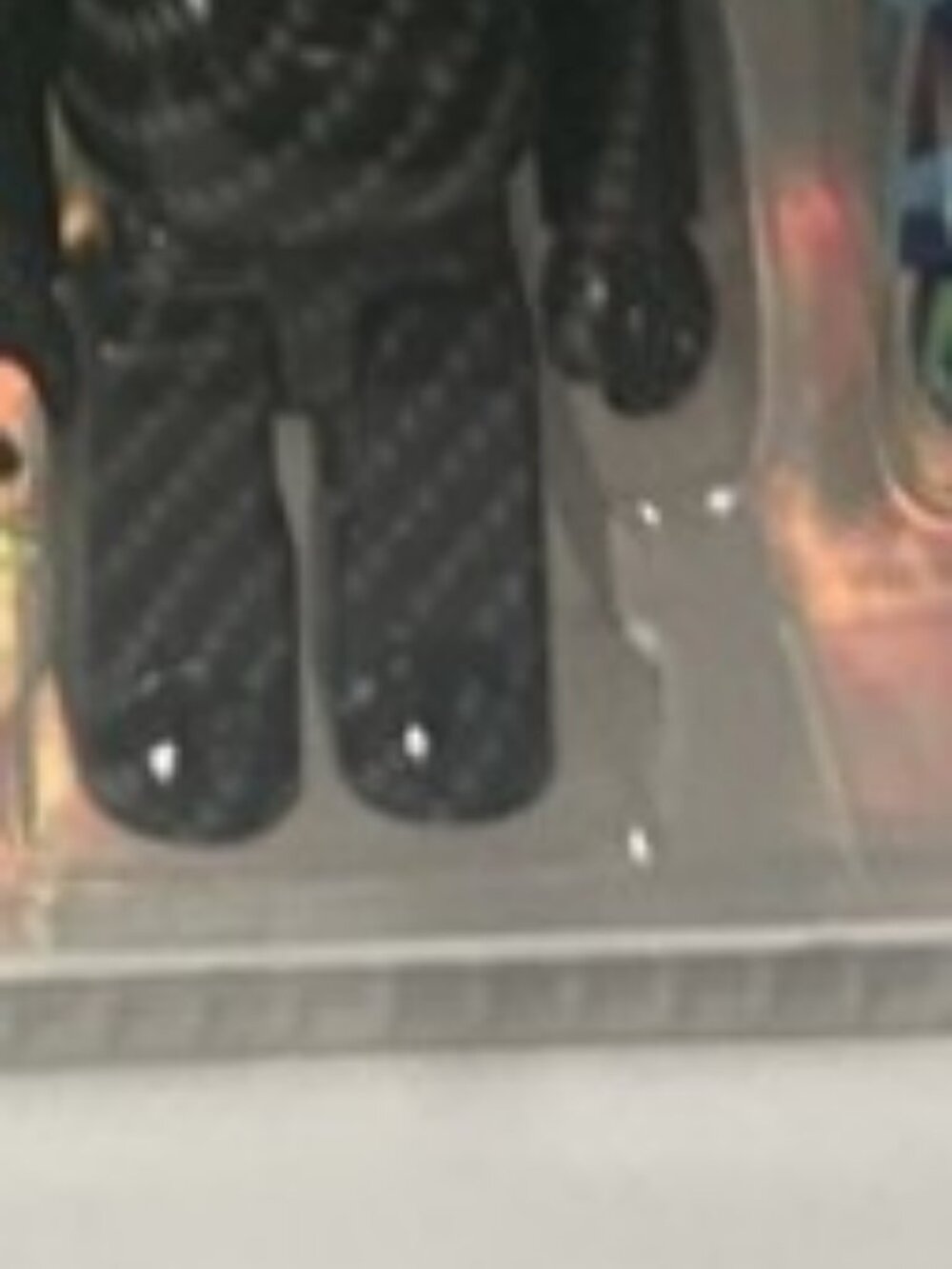 Bearbrick 100% Black Carbon Fiber - Medicom Toy - Loose Figure